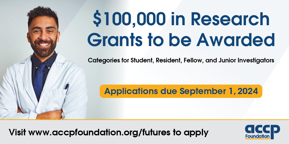 2024 ACCP Foundation Futures Grants: Mentored Research Awards