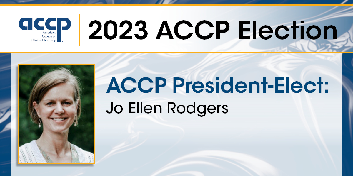 Rodgers Chosen ACCP President-Elect