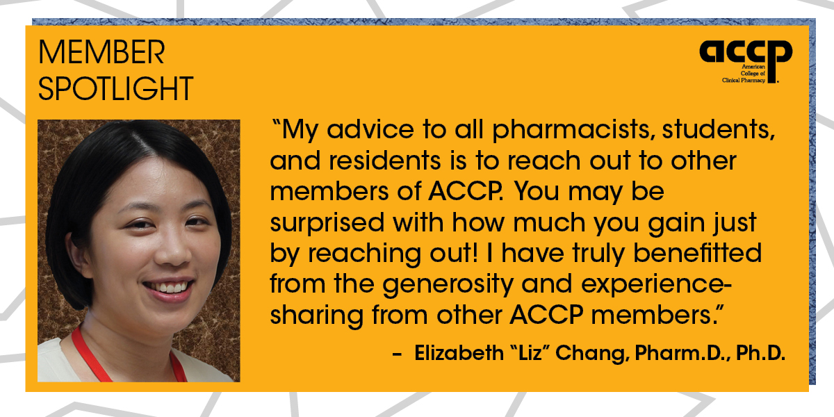 ACCP Member Spotlight: Elizabeth (“Liz”) Chang