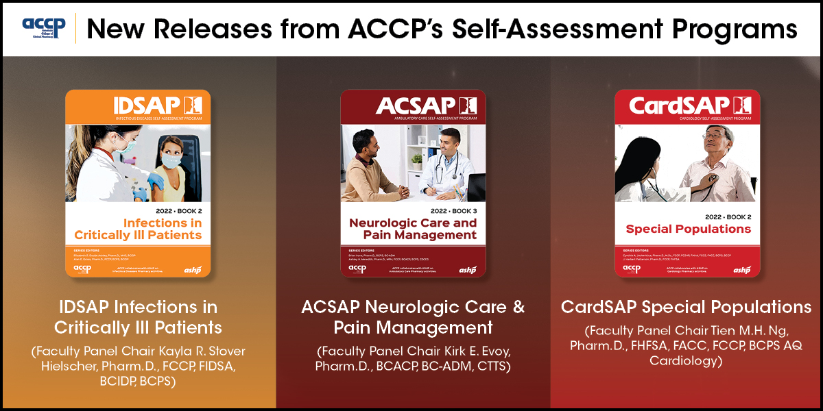 New Release from ACCP's Self-Assessment Programs